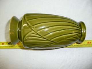 green avocado vase pitcher lot California potter McCoy unmarked 