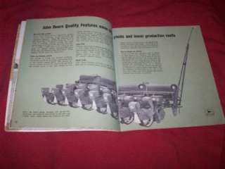 1964 John Deere Planter Brochure 495 A 695 A 894 A 494 A 694 A  