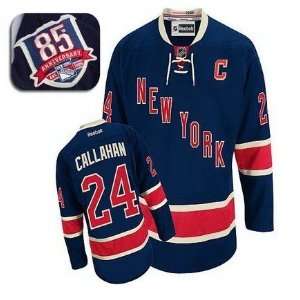   Jersey #24 Ryan Callahan Dark Blue Hockey Authentic Jersey Sports