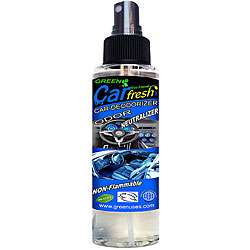 Green Car Fresh Air Deodorizer 4 oz Spray Bottle  
