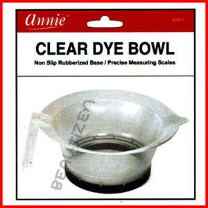 NEW Annie International Clear Tinting Dye Bowl #5411  