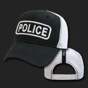  POLICE HAT CAP LAW ENFORCEMENT MESH COSTUME HATS CAPS 