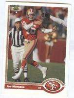 Joe Montana 49ers Promo Card 1991 Upper Deck #1  