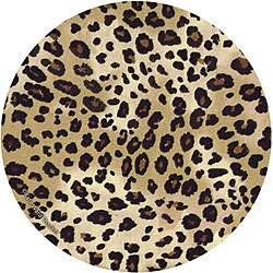   Leopard Print Sandstone Coaster Set (Set of 4)  