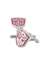 Transformers Optimus Prime Cufflinks Red and Silver