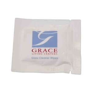  Window / glass cleaner towelette packette.