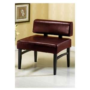 36w Leather Sonata Bench With Back