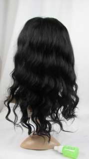front lace wig indian remy human hair 14 1# body wave  