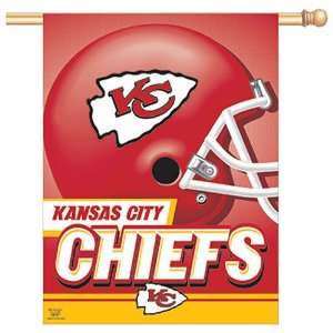  Kansas City Chiefs NFL Vertical Flag (27x37) Sports 