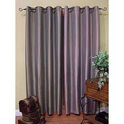 Venice Solid Grommet top Curtain Panels (95 in. x 100 in.)   