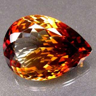 37.31ct.BIG AAA UNHEATED 100%NATURAL TOP IMPERIAL TOPAZ FLASHING NR 