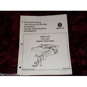   New Holland 1412 Flail Disc Mower Cond. OEM Parts Manual New Holland