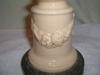 1940/1950s Vintage Art Pottery/Porcelain Lamp Trebor New York  