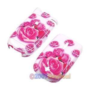  Pink Roses Shield Protector Case w/ Belt Clip for 