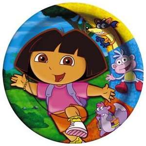  Dora the Explorer Lunch Plates, 8ct Toys & Games