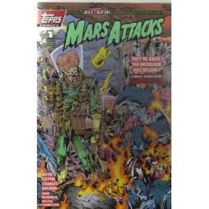  Mars Attacks Vol 2, Num 1 Topps Comics Books