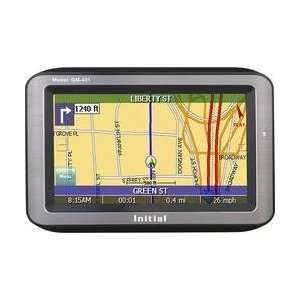  Initial 4.3 Color Touch Screen Portable GPS Navigation 