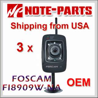 Foscam CCTV Wireless IP Internet WLAN Camera FI8909W NA  