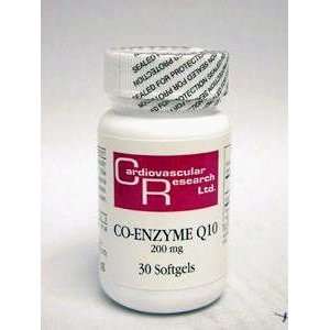  Ecological Formulas   CoEnzyme Q10 200 mg 30 gels Health 