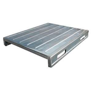 Vestil SDSP 4048 Steel Solid Deck Pallet, 4000 lbs Capacity, 40 Width 