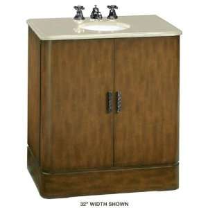    Broadway Sink Cabinet 24creamgranite Antique Oak