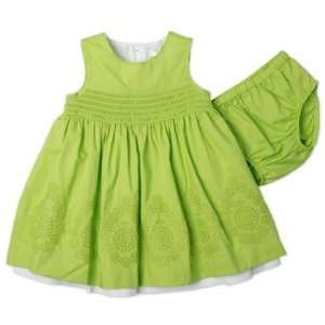    Carters Baby Dress, Baby Girls Smocked Dress green 6 months Baby