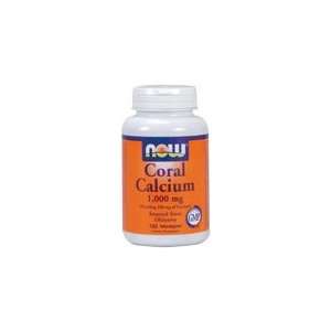  Coral Calcium by NOW Foods (1,000 mg   250 Vegetarian 