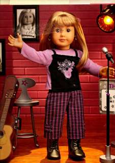 AMERICAN GIRL SINGING STAR OUTFIT WITH BOOK   BRAND NEW  