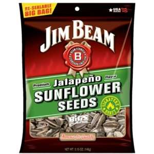 Jim Bem Jalapeno Sunflower Seeds  Grocery & Gourmet Food