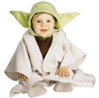 Childrens Star Wars YODA Costume NEWBORN INFANT TODDLER 082686116138 