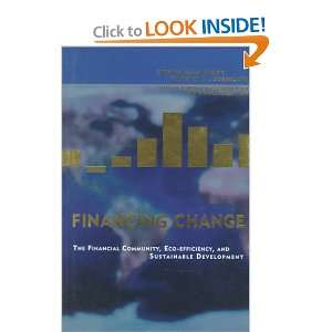  Financing Change (9780262193702) Stephan Schmidheiny 