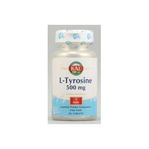  L Tyrosine 500mg   30   Capsule