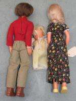   Mattel Steve, Stephanie & Baby Sunshine Family dolls   Set of 3  