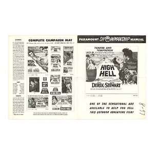  High Hell Original Movie Poster, 12.25 x 15 (1958)