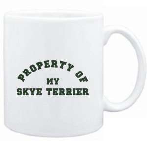  Mug White  PROPERTY OF MY Skye Terrier  Dogs