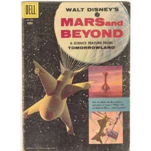  FOUR COLOR, Mars and Beyond #866, 1957 Yr., $15.00 Dell 
