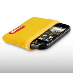   HORIZONTAL NEOPRENE CARRY CASE FROM SHOCKSOCK BY CELLAPOD CASES YELLOW