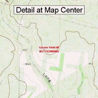   Map   Garner Field NE, Texas (Folded/Waterproof)