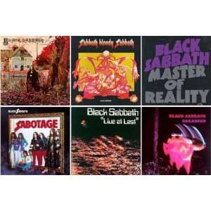   Live At Last / Sabbath Bloody Sabbath / Master Of Reality / Black