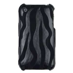  Zebra Hard Case for iPhone 3G / 3GS   Black  Players & Accessories