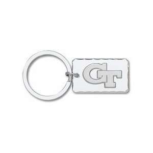  Georgia Tech Yellow Jackets 5/8 Sterling Silver New GT on Nickel 