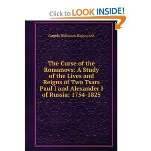   Paul I and Alexander I of Russia 1754 1825 Angelo Solomon Rappoport