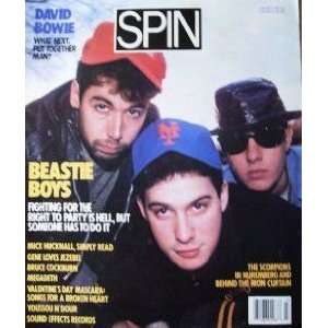 Spin Magazine March 1987 Beastie Boys (Single Back Issue) Spin 