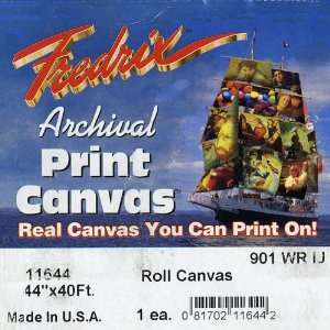   Fredrix Archival Print Canvas 901WR Matte   44 x 40