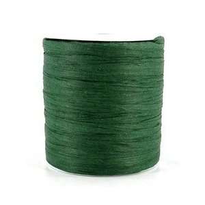  Ribbon paper raffia .25 x 100 yds emerald Arts, Crafts 
