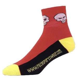  Red Skull Socks