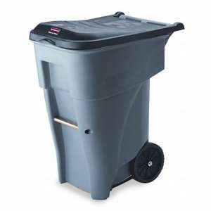  Brute Rollout Heavy Duty Waste Container, Square 