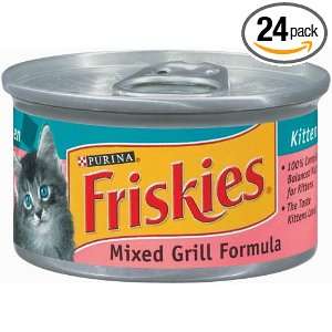 Friskies Kitten Food Mixed Grill Grocery & Gourmet Food