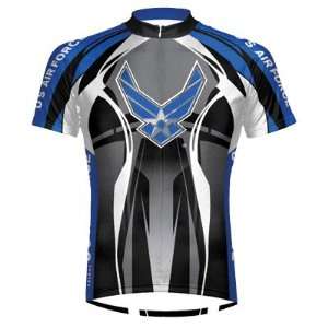  NEW U.S. Air Force Stealth Mens Cycling Jersey   XL 