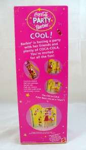 1998 Coca Cola Party Barbie Special Edition NIB  